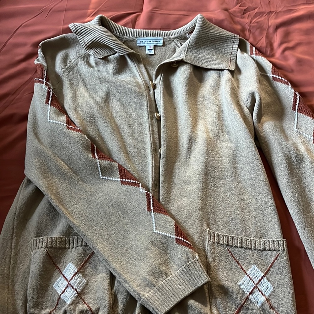 St. John sport sweater